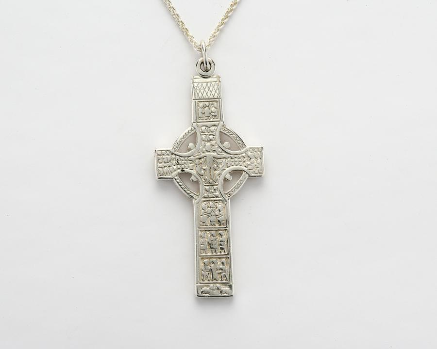 Fado Jewelry Sterling Silver Ogham Muiredeach Monasterboice Cross ...