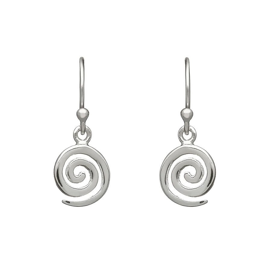 Amethyst Dublin Celtic Spiral (Drop Earrings) Jewelry Earrings at Irish ...