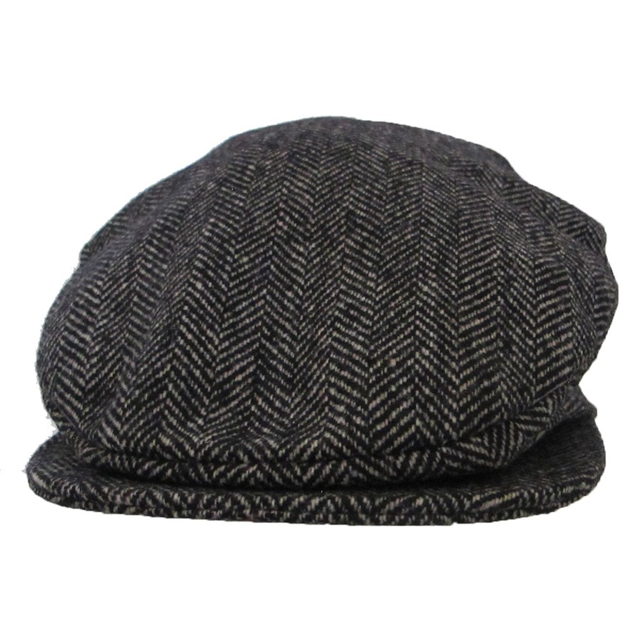 Hanna Hats Black and White Herringbone Hat Clothing Caps Hats at Irish ...