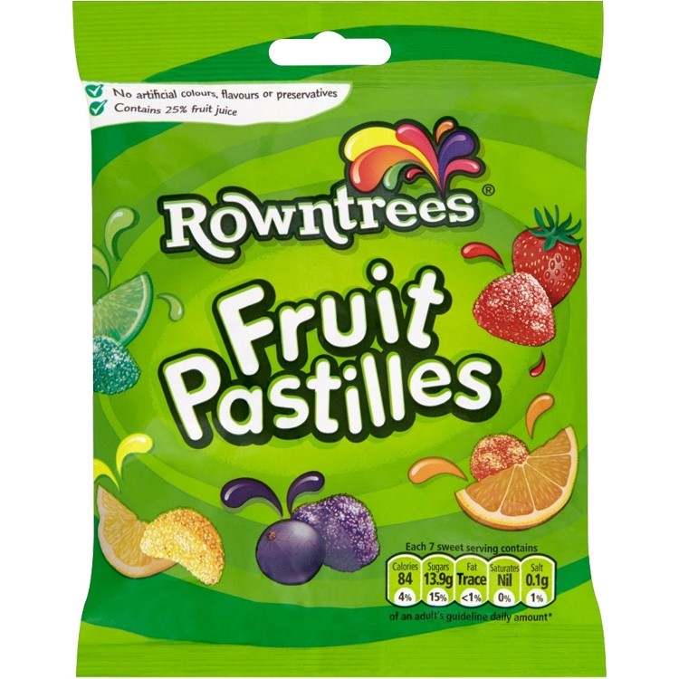 Food From Ireland Rowntrees Fruit Pastilles Bag Ts Food Candy