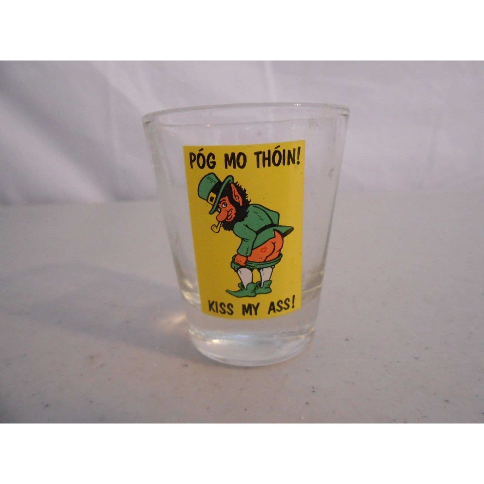 La Irish Shot Glass Pog Mo Thoin Gifts Pub Stuff Glassware At Irish On Grand