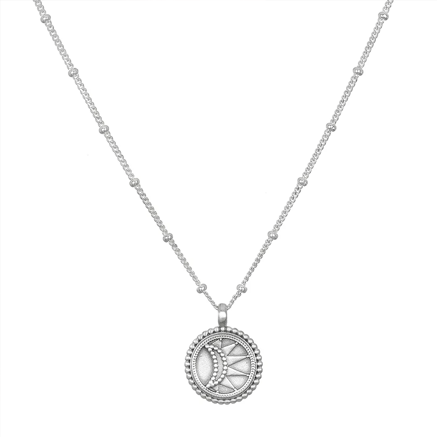 SATYA Dot Sunburst Pendant Necklace Necklaces at Kismet-Lowry