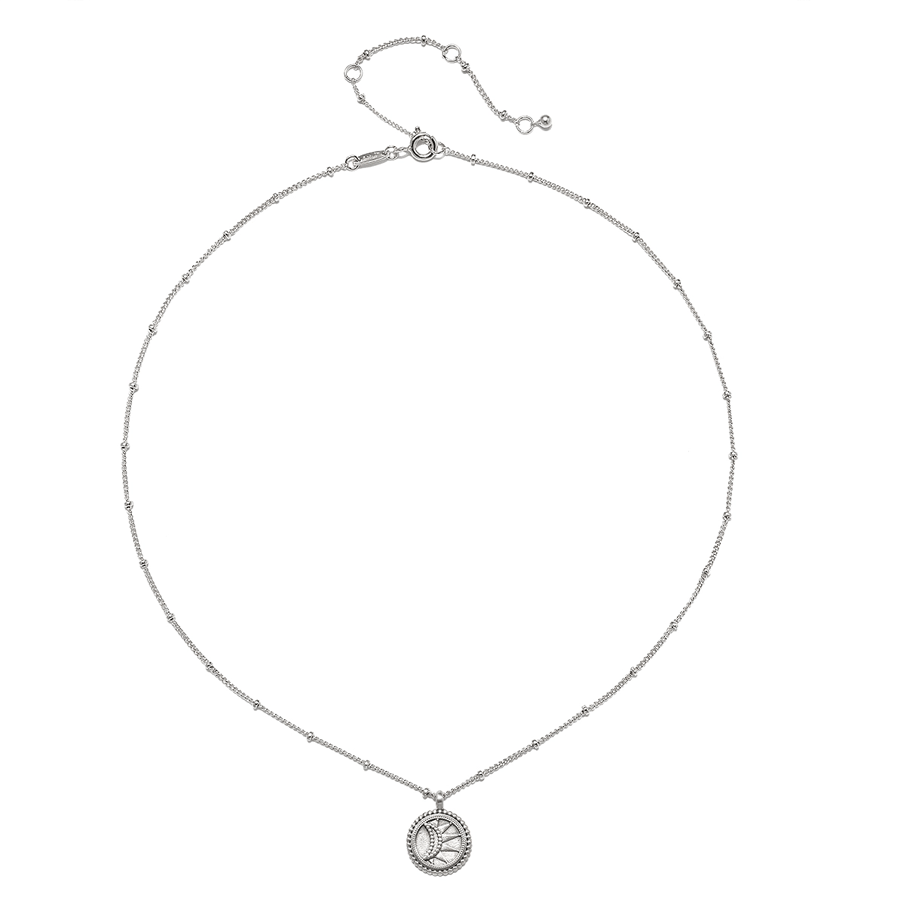 SATYA Dot Sunburst Pendant Necklace Necklaces at Kismet-Lowry