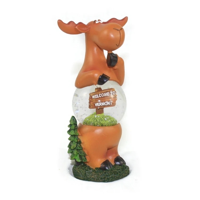 Standing Moose Globe