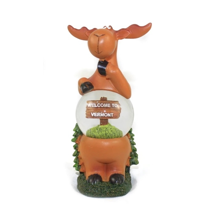 Standing Moose Globe