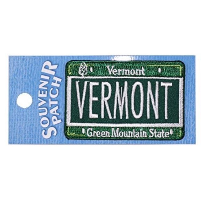 Souvenir Patch (VT License Plate)