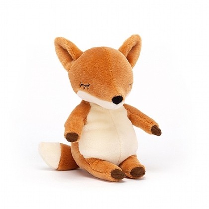 real stuffed fox