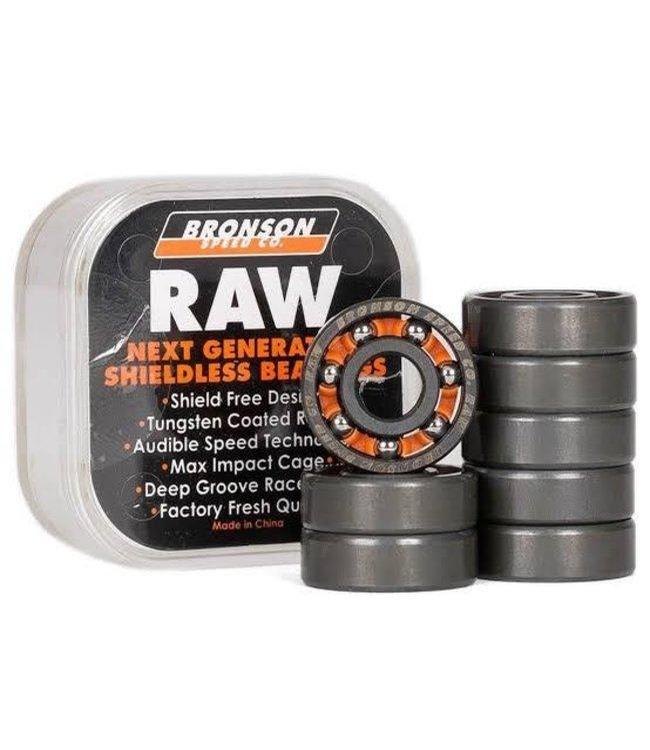 Bronson Speed Co. Raw Bearings (Shieldless) Skate Accessories Bearings