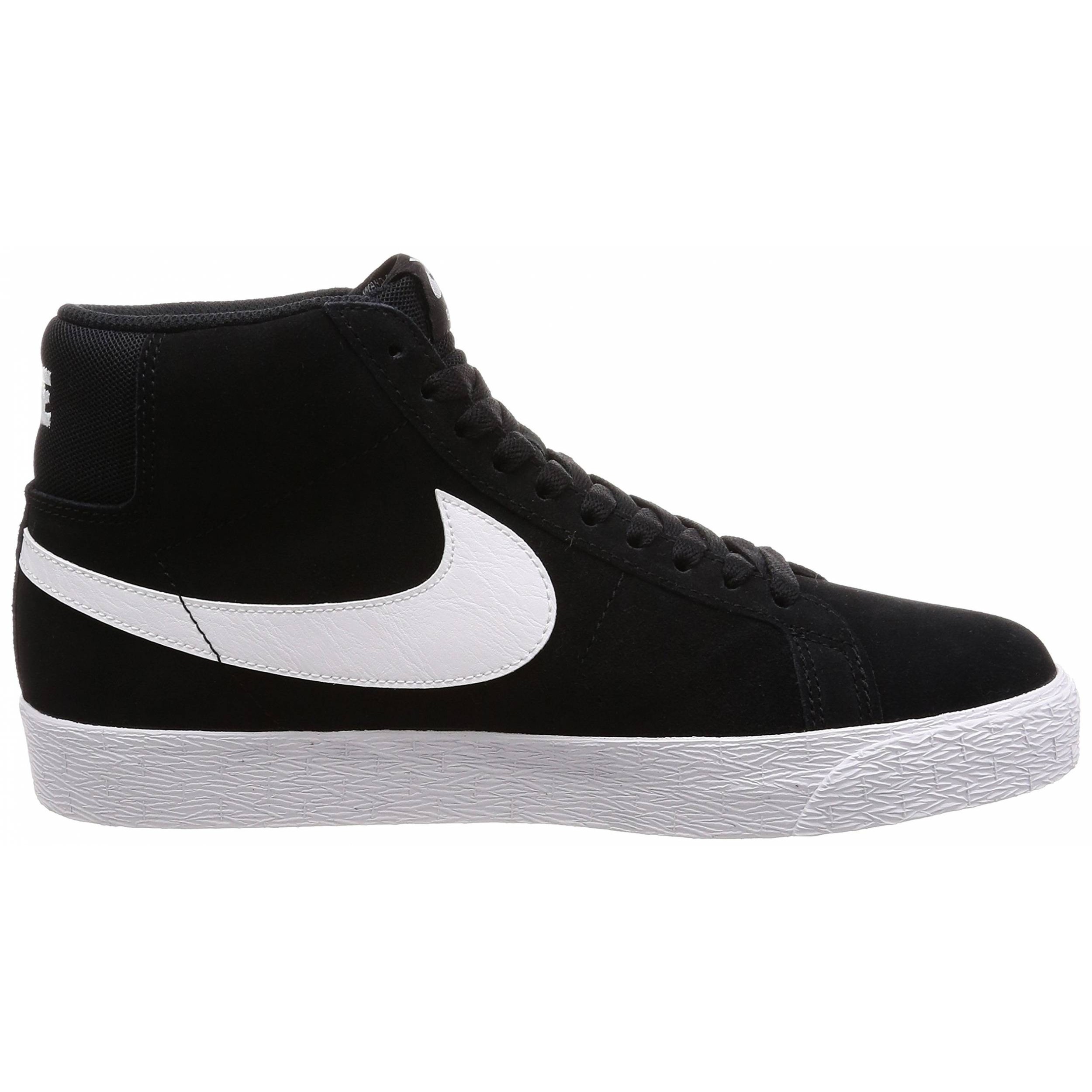 Nike Sb Zoom Blazer Mid Black White Footwear Shoes At Satellite Boardshop