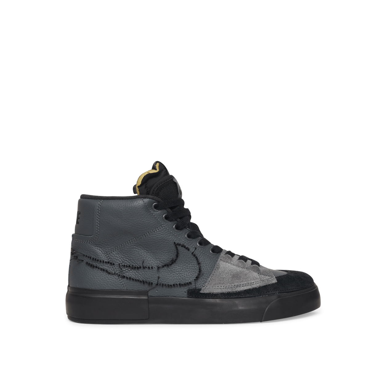 Nike Sb Zoom Blazer Mid Edge L Iron Grey Black Black Footwear Shoes At Satellite Boardshop