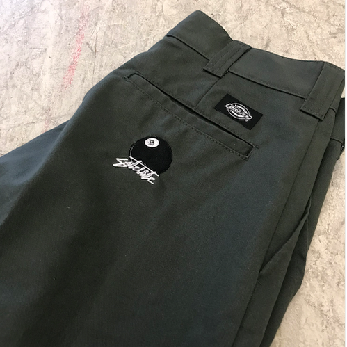 dickies double knee green