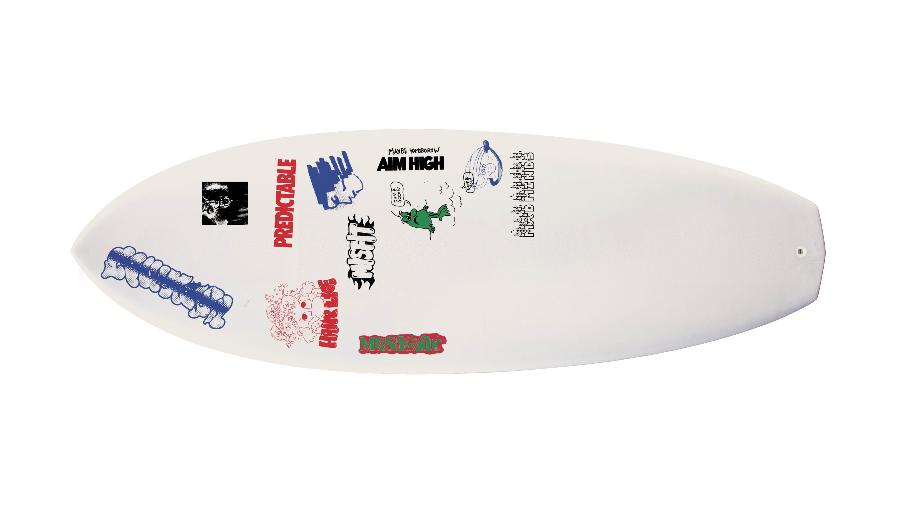 Misfit Dope Machine Limited Soft Works Surfboards at Switch Skateboarding