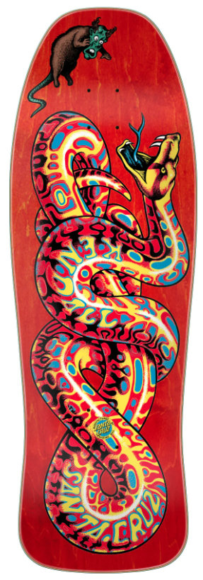 Santa Cruz Kendall Snake Reissue Deck Shaped and Cruiser at Switch