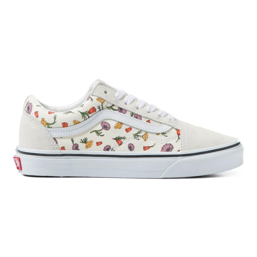 Vans Old Skool Poppy Floral Cream Women s Shoes Casual Shoes at Switch Skateboarding