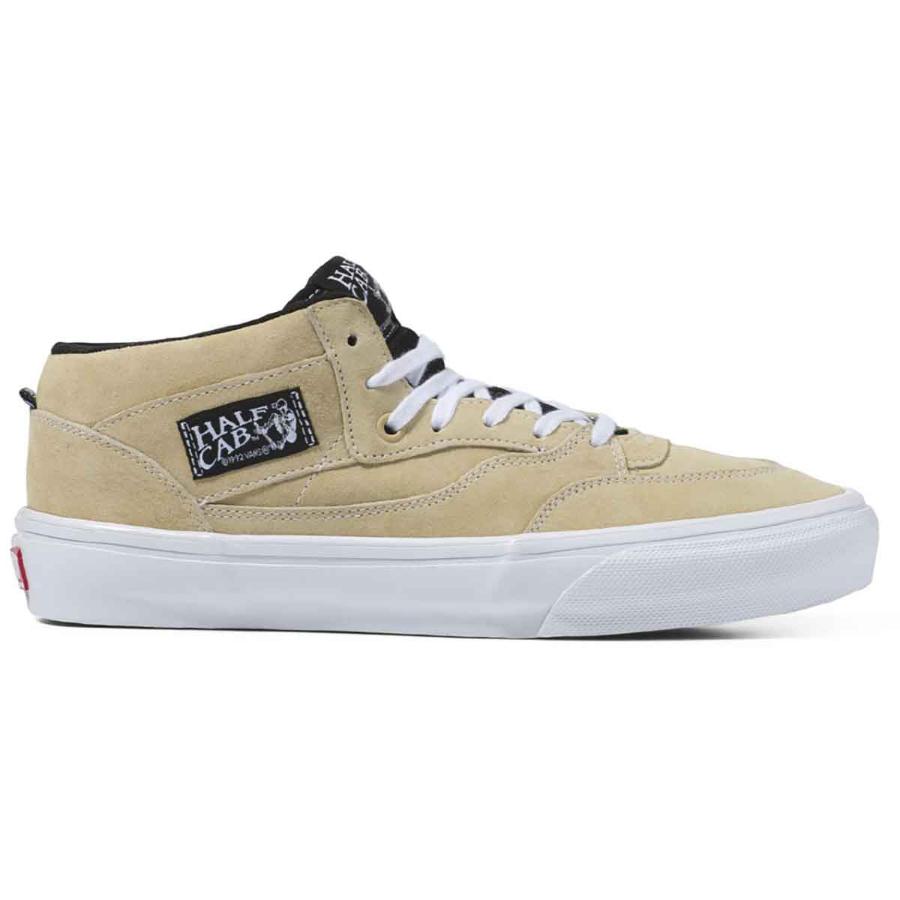 Vans Skate Half Cab 92 (Taupe) Men's Shoes Skate Shoes at