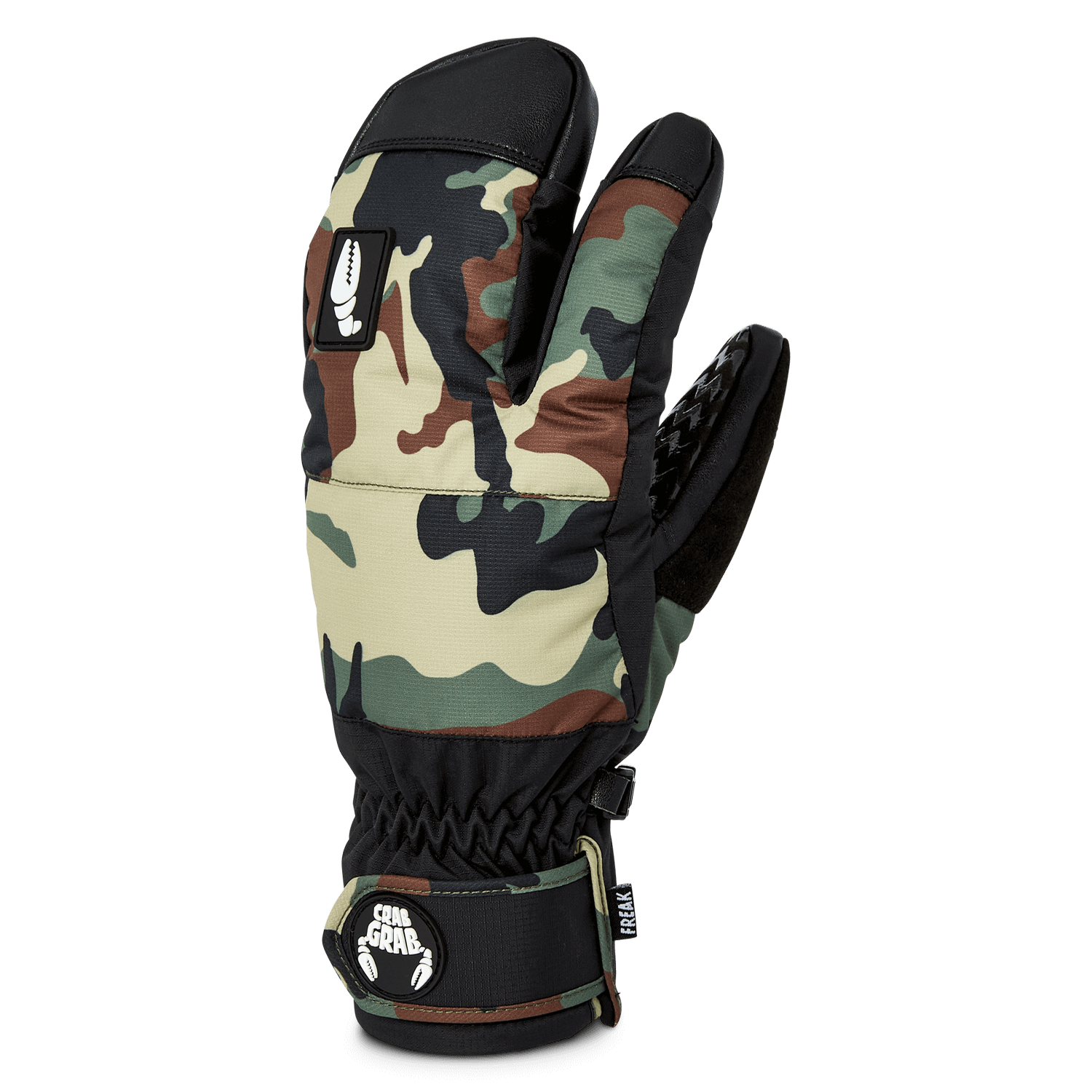 crab claw snowboard gloves