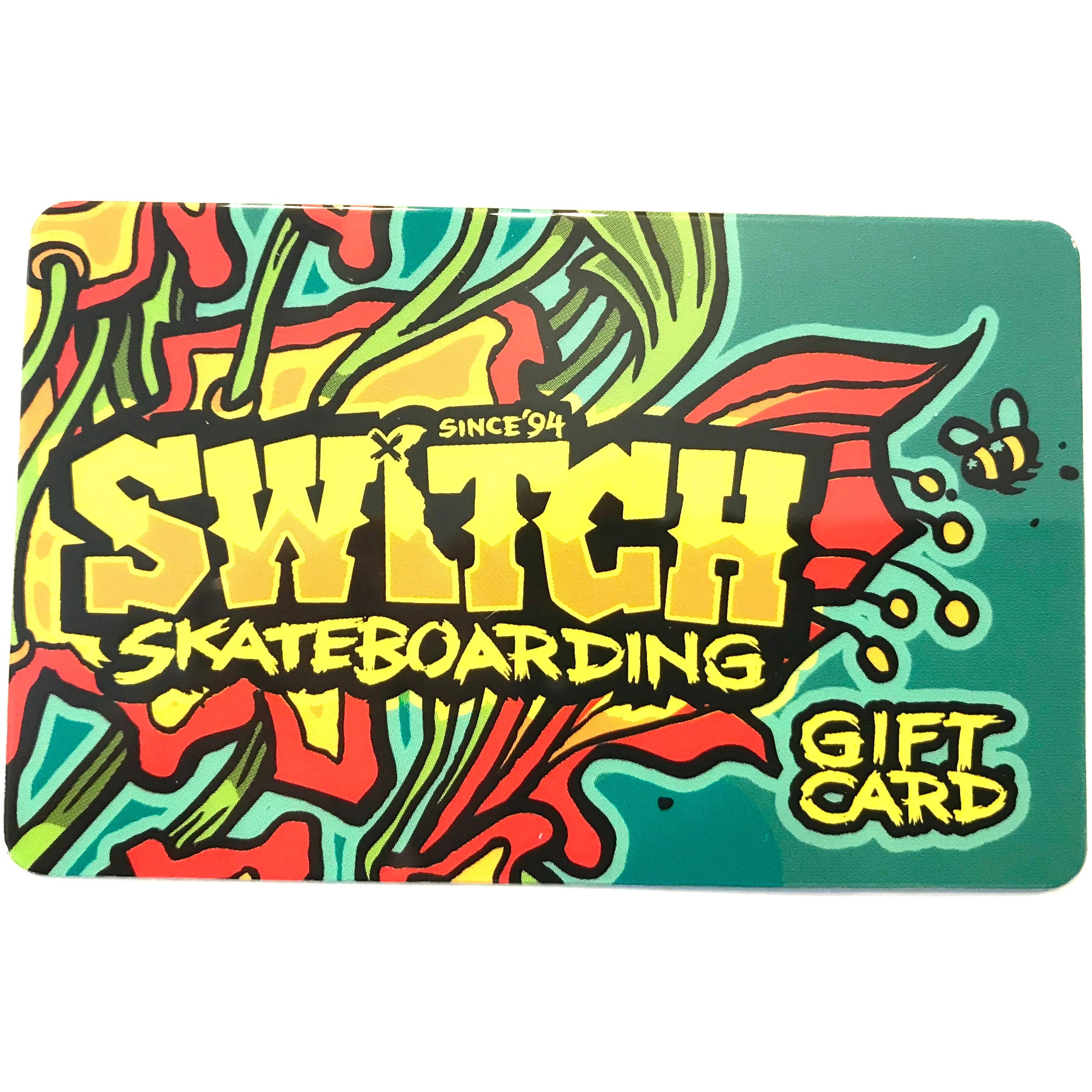 Donder rekenmachine Moedig aan Switch Skateboarding Gift Card Completes at Switch Skateboarding