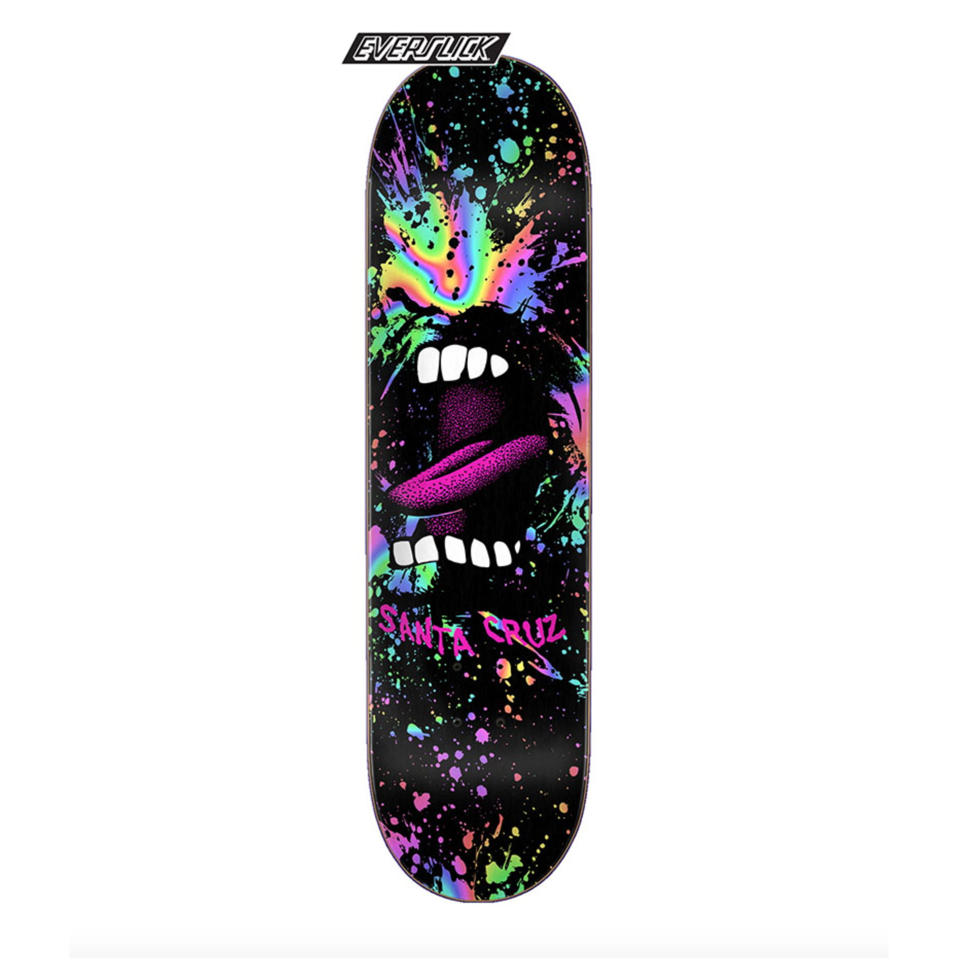 Santa Cruz Big Mouth Splatter Everslick (Black) Standard at Switch