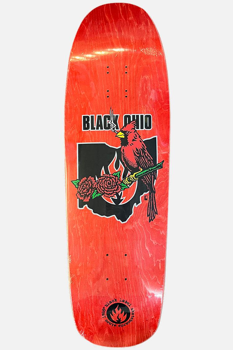 Black Label Black Ohio Curb Nerd Shape Deck * BLEMISHED