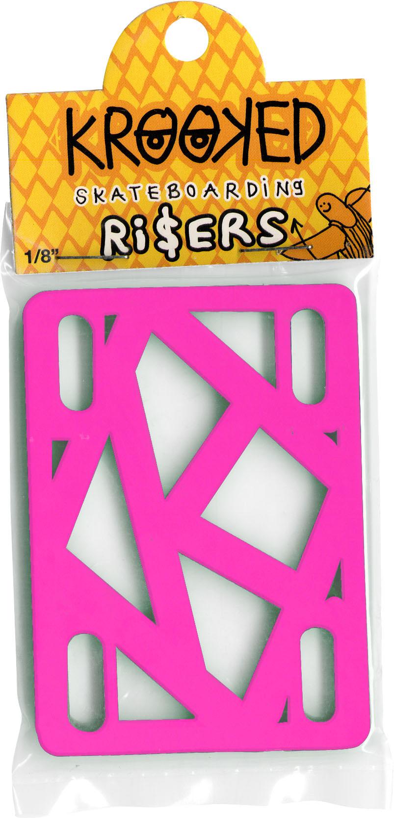 Krooked 1/8 inch riser pads Accessories Risers at Tri-Star Skateboards