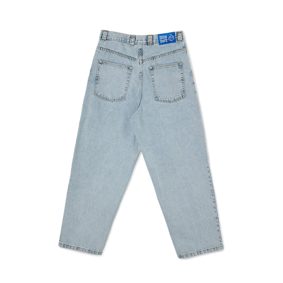 Polar Skate Co. Big Boy Denim Skate Pant Bottoms at Tri-Star Skateboards