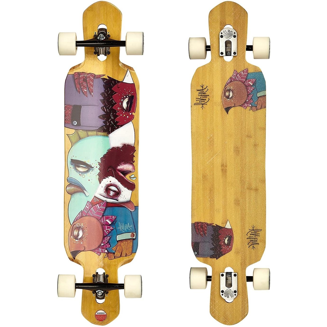 Riviera Longboards Riviera Word To The Wise Complete Longboard ...