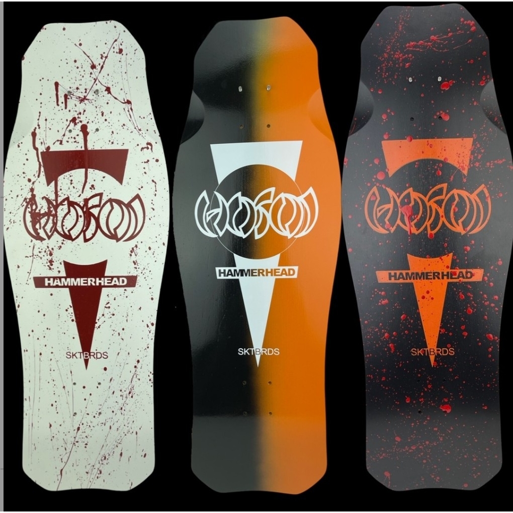 Hosoi Skateboards Hosoi Limited Halloween 2022 Bloody Matte Black OG ...