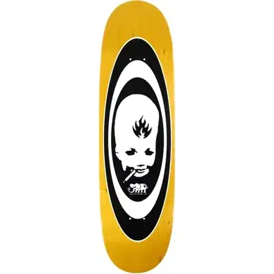 Black Label Thumbhead Oval Egg Deck Decks Shaped Decks at Tri-Star  Skateboards