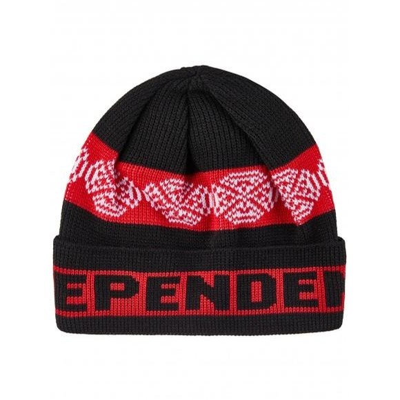 Independent Woven crosses fold over beanie long shoreman hat Accesories ...