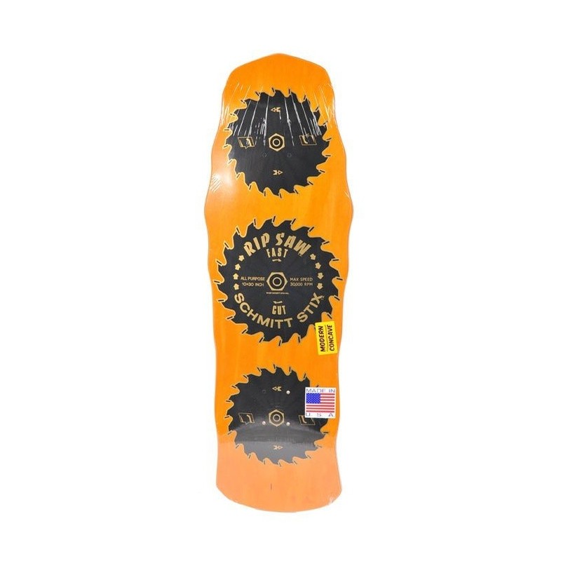 Schmitt Stix RipSaw Modern Concave Deck Decks Shaped Decks At Tri-Star Skateboards