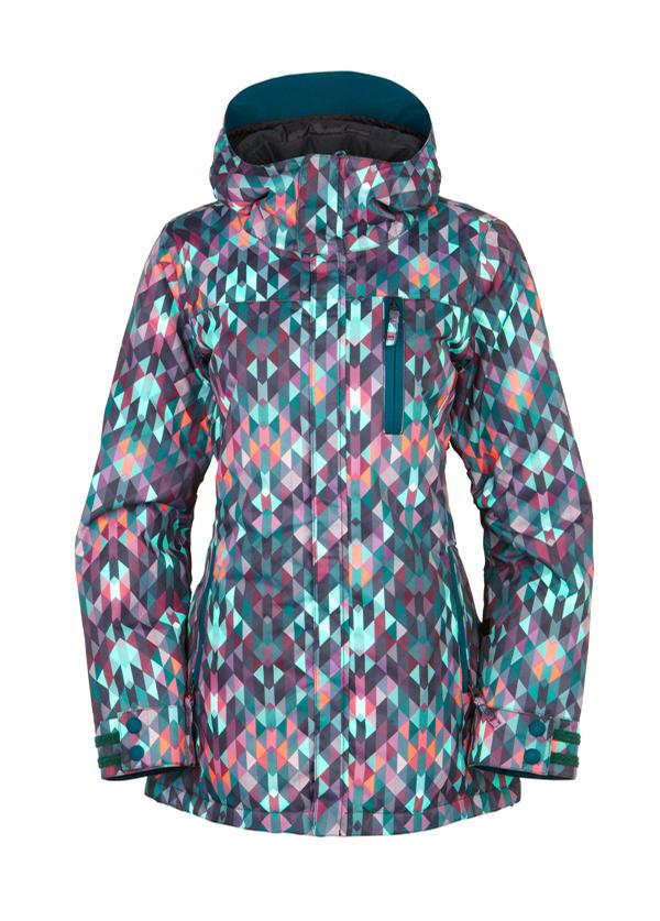 Six Eight Six 2017 Authentic Eden Insulated Jacket - Kaleidoscope at ...