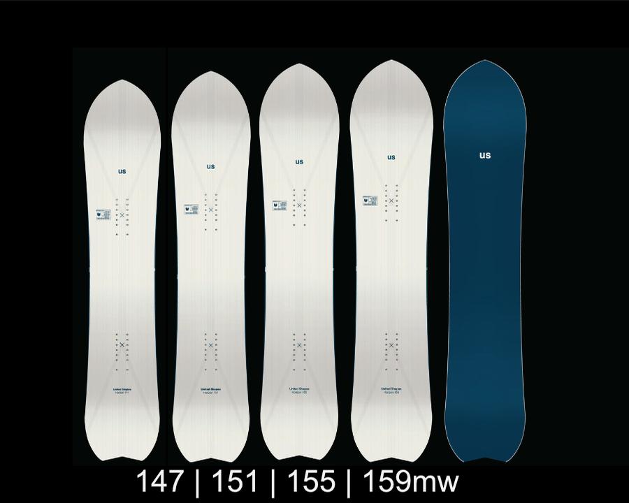 United Shapes 2020 Horizon Series Snowboards at Underground Snowboards