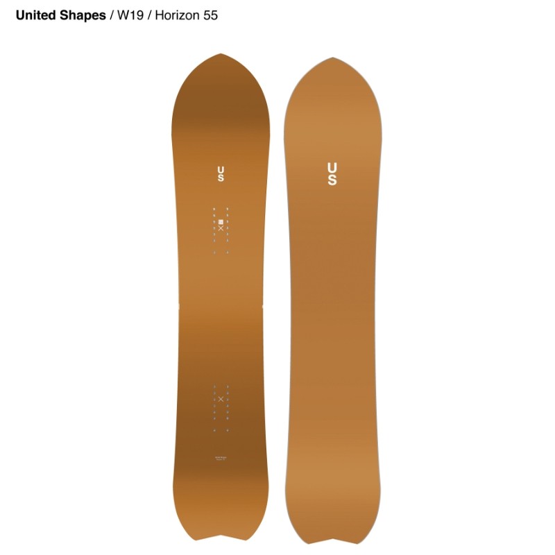 United Shapes 2019 Horizon Series Snowboards at Underground Snowboards