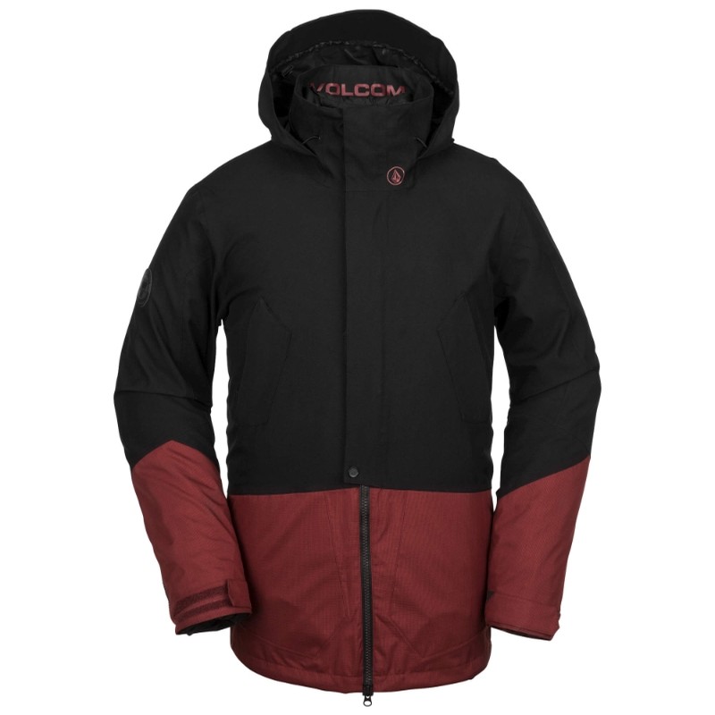 Volcom Pat Moore 3-in-1 Jacket - Burnt Red Jackets at Underground 