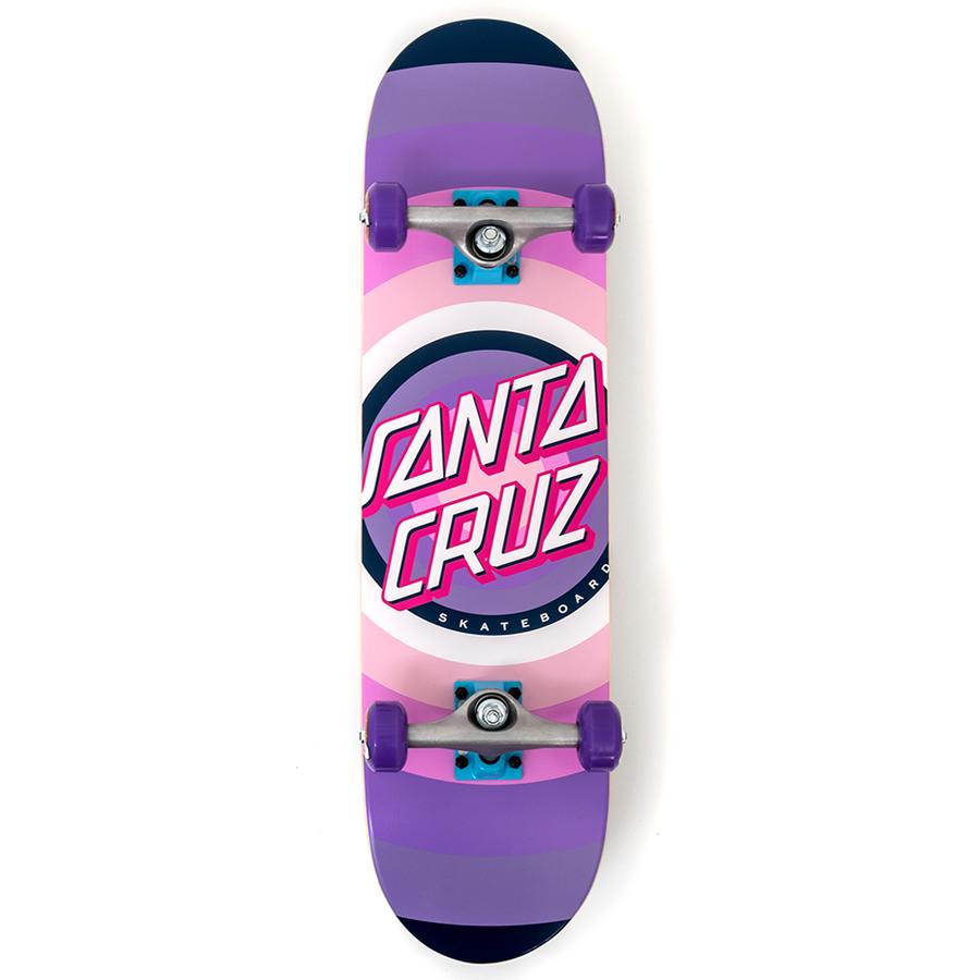 Santa Cruz Gleam Dot Complete Skateboard (7.75) Completes at Uprise