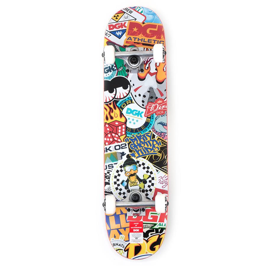 DGK Covered Mini Complete Skateboard (7.25) Completes at Uprise