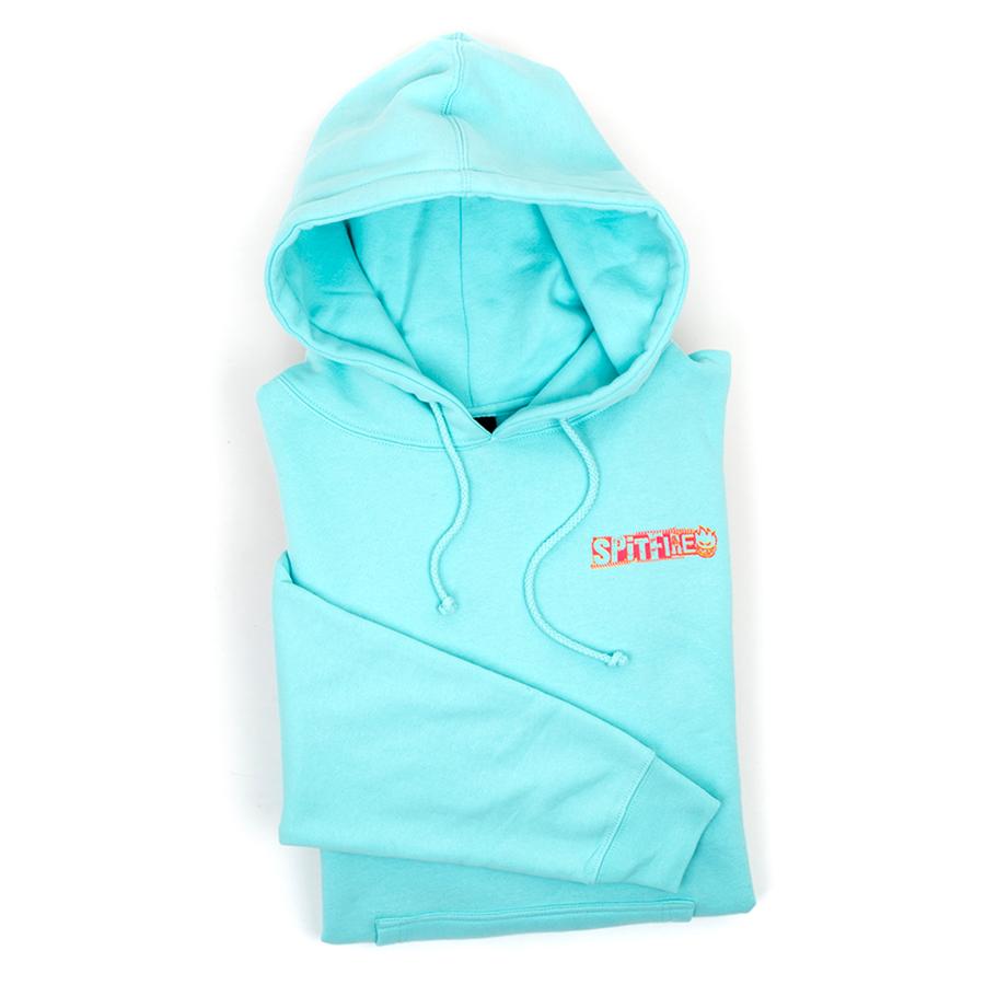 turquoise hoodie