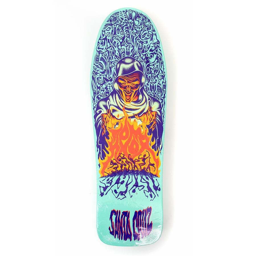 Santa Cruz Tom Knox Fire Pit Reissue - Mint Green (10.07) Boards At Uprise