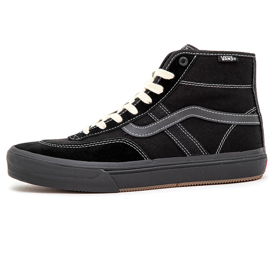 Vans Crockett High Pro (Black / Black) VBU Shoes Men's Shoes at Uprise