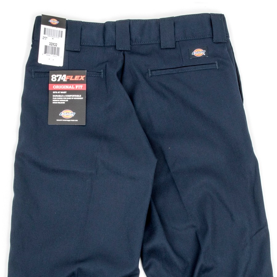 Dickies 874 Flex Original Fit Pant (Dark Navy) Pants at Uprise