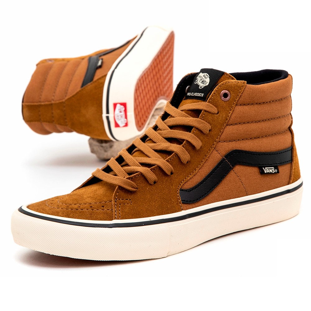 Vans Sk8-Hi Pro (Bronze / Antique) VBU Shoes Men's Shoes at Uprise