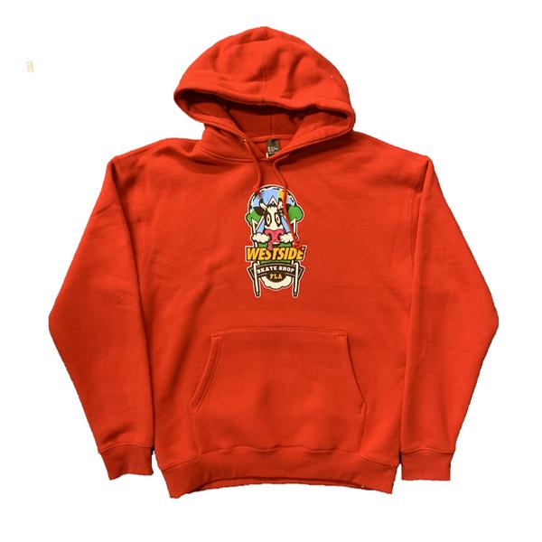 Westside Skateshop Ben and Jerry Hoodie (Red) Clothing Sweatshirts at ...