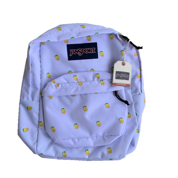 lavender jansport backpack