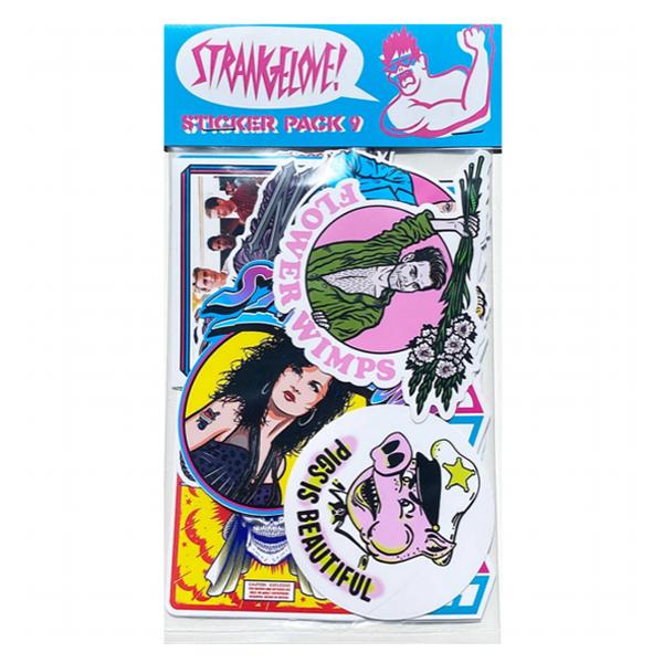 StrangeLove Sticker Pack #9 Accessories Stickers at Westside Tarpon