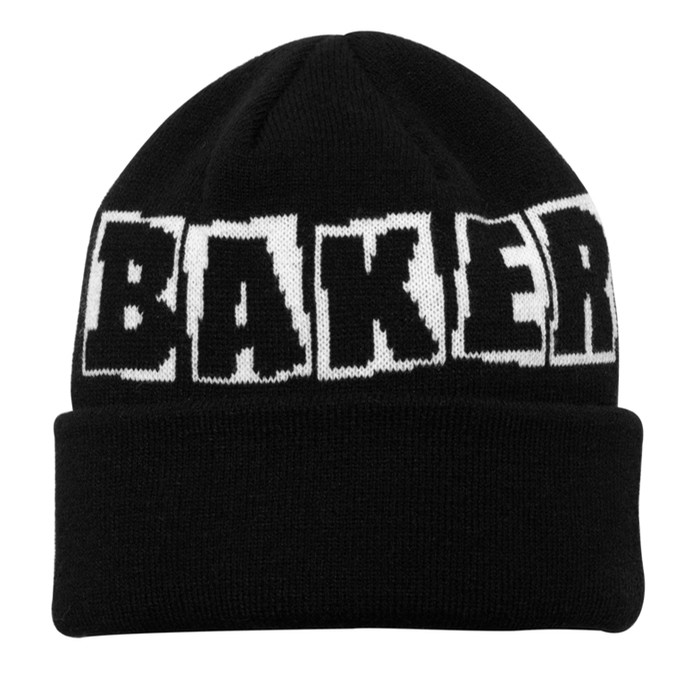 Baker Big Brand Logo Black Beanie Clothing Hats at Westside Tarpon