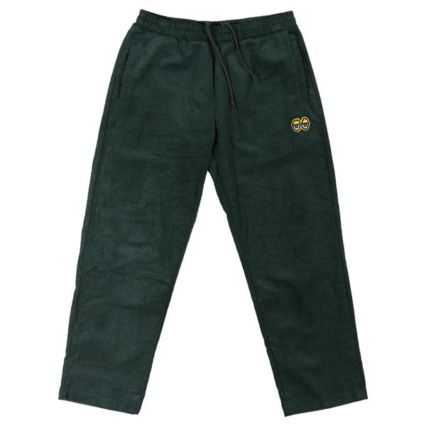 Krooked Pant Eyes Green Corduroy Clothing Pants at Westside Tarpon