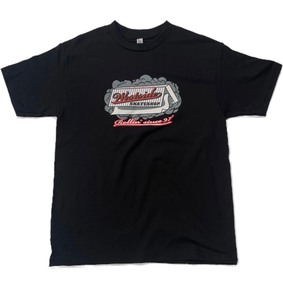 Westside Skateshop Rolling Paper Tee (Black) Shirts at Westside Tarpon