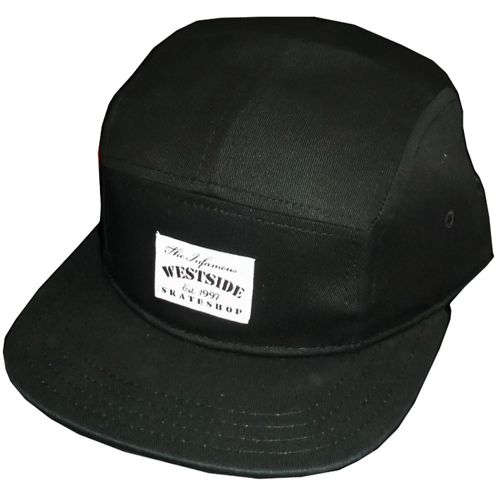 Westside Skateshop Bucs Hat Deconstructed (Black / Purple) $25.00