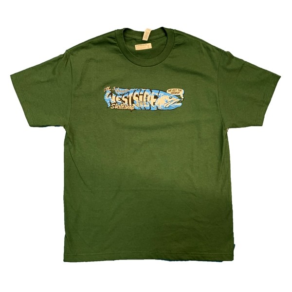 Westside Skateshop Grouper Tee (Green) Shirts at Westside Tarpon