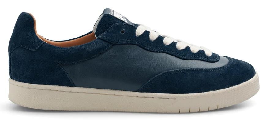 Last Resort AB CM001 Lo Suede/Leather (Navy/White) Mens at Tempe